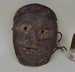 Possibly Cherokee Carved Wood Mask