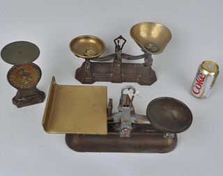 Group of Three Vintage Kitchen/Shop Scales