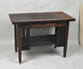 Vintage Mission Oak Writing Desk