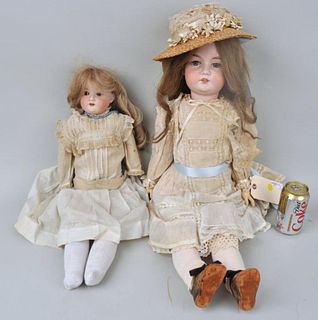 Two Armand Marseille Porcelain Dolls