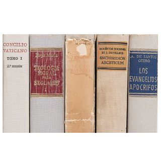 Colección Biblioteca de Autores Cristianos. Madrid: La Editorial Cátolica, 1956, 1959, 1960, 1961, 1963, 1965, 1967,1968, 1975, 1976...