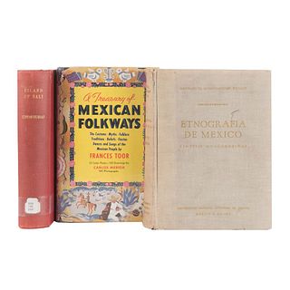 A Treasury of Mexican Folkways / Etnografía de México / Island of Bali. Piezas: 3.