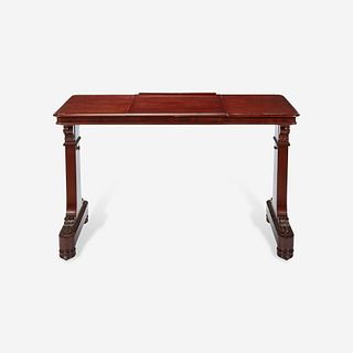 A George IV Rosewood Writing Table* Second quarter 19th century