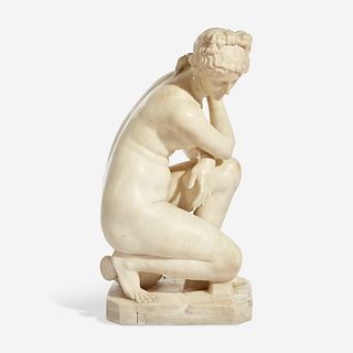 After the Antique, 'Crouching Venus' Italian, late 19th century