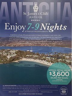 Elite Island Resort accommodation - St. James Club Resort & Villas, Antigua
