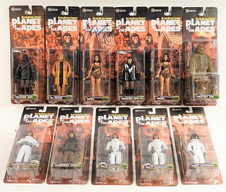 11PC Medicom Toy Planet of the Apes Ultra Figures
