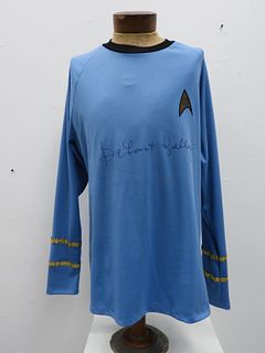 Signed DeForest Kelley Dr. McCoy Star Trek Shirt