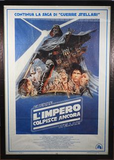RARE Italian Star Wars Empire Strikes Back Poster