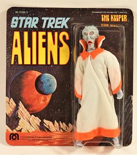 1975 Mego Star Trek Aliens The Keeper MOSC Figure
