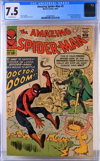 Marvel Comics Amazing Spider-Man #5 CGC 7.5