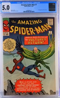 Marvel Comics Amazing Spider-Man #7 CGC 5.0
