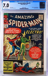 Marvel Comics Amazing Spider-Man #9 CGC 7.0