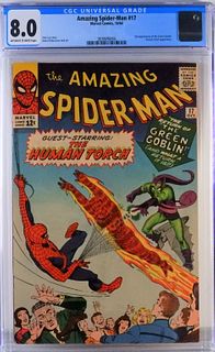 Marvel Comics Amazing Spider-Man #17 CGC 8.0