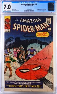 Marvel Comics Amazing Spider-Man #22 CGC 7.0