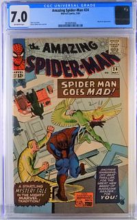 Marvel Comics Amazing Spider-Man #24 CGC 7.0
