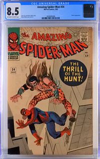 Marvel Comics Amazing Spider-Man #34 CGC 8.5