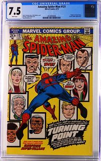 Marvel Comics Amazing Spider-Man #121 CGC 7.5
