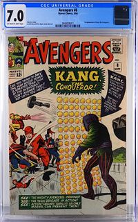 Marvel Comics Avengers #8 CGC 7.0