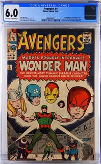Marvel Comics Avengers #9 CGC 6.0