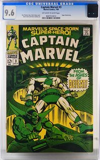Marvel Comics Captain Marvel #3 CGC 9.6