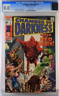 Marvel Comics Chamber of Darkness #2 CGC 8.0
