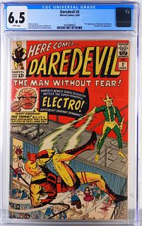 Marvel Comics Daredevil #2 CGC 6.5