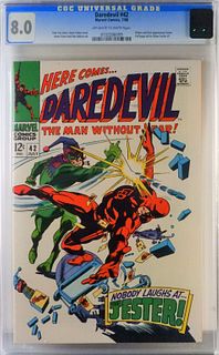 Marvel Comics Daredevil #42 CGC 8.0