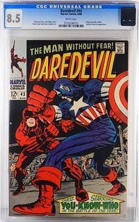 Marvel Comics Daredevil #43 CGC 8.5