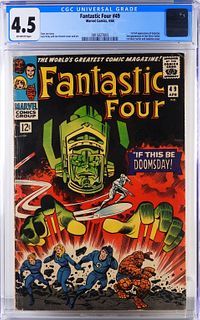 Marvel Comics Fantastic Four #49 CGC 4.5