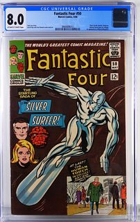Marvel Comics Fantastic Four #50 CGC 8.0