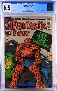 Marvel Comics Fantastic Four #51 CGC 6.5