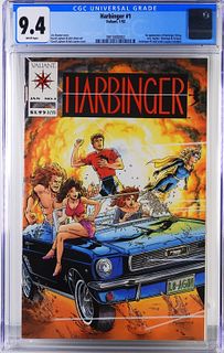Valiant Comics Harbinger #1 CGC 9.4