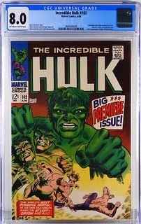 Marvel Comics Incredible Hulk #102 CGC 8.0