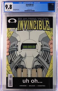 Image Comics Invincible #4 CGC 9.8