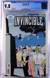 Image Comics Invincible #8 CGC 9.8