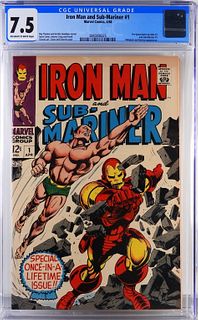 Marvel Comics Iron Man and Sub-Mariner #1 CGC 7.5