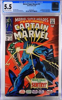 Marvel Comics Marvel Super-Heroes #13 CGC 5.5