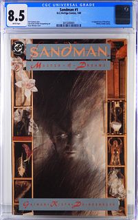 DC Vertigo Comics Sandman #1 CGC 8.5