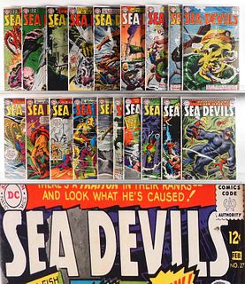 19PC DC Comics Sea Devils #6-#35 Group