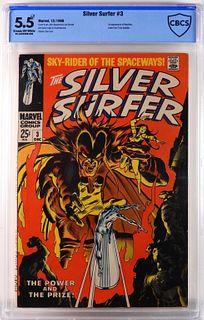 Marvel Comics Silver Surfer #3 CBCS 5.5