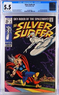 Marvel Comics Silver Surfer #4 CGC 5.5