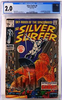 Marvel Comics Silver Surfer #8 CGC 2.0