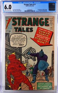 Marvel Comics Strange Tales #111 CGC 6.0