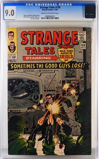 Marvel Comics Strange Tales #138 CGC 9.0