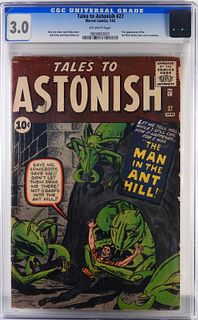 Marvel Comics Tales to Astonish #27 CGC 3.0
