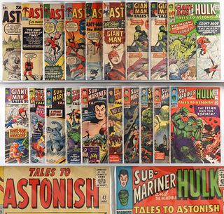 19PC Marvel Comics Tales to Astonish #39-#79 Group