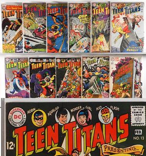 11PC DC Comics Teen Titans #1-#16 Group