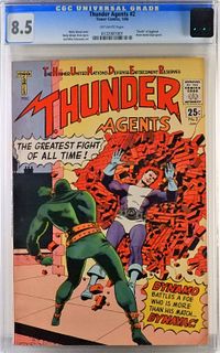 Tower Comics Thunder Agents #2 CGC 8.5