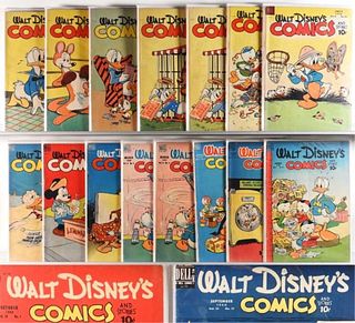 17PC Dell Publishing Walt Disney Golden Age Group