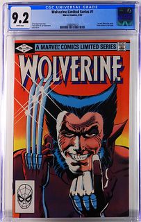 Marvel Comics Wolverine Limited Series #1 CGC 9.2